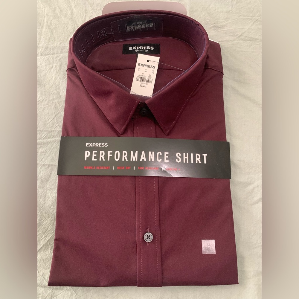 Express athletic fitted XL Tall dress shirt